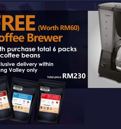 Year End Promo 1 – Free Coffee Brewer